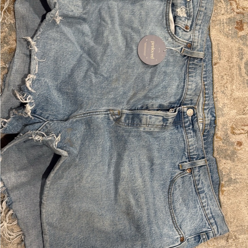 Signature by Levi Strauss Light Blue Jean Shorts
